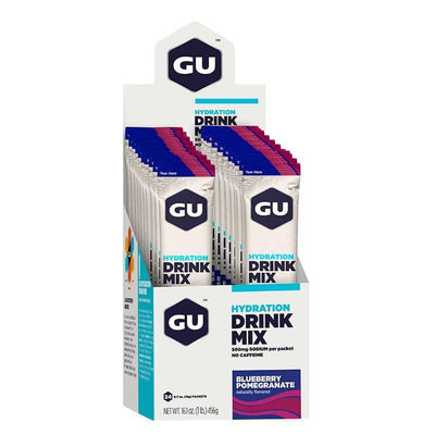 GU Energy Box Hydration Drink Mix, Blueberry Pomegranate