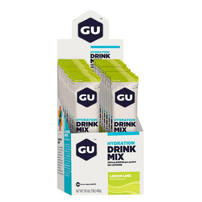 GU Energy Box Hydration Drink Mix, Lemon Lime