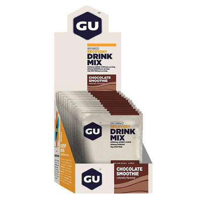 GU Energy Box Recovery Drink Mix, Chocolate Smoothie