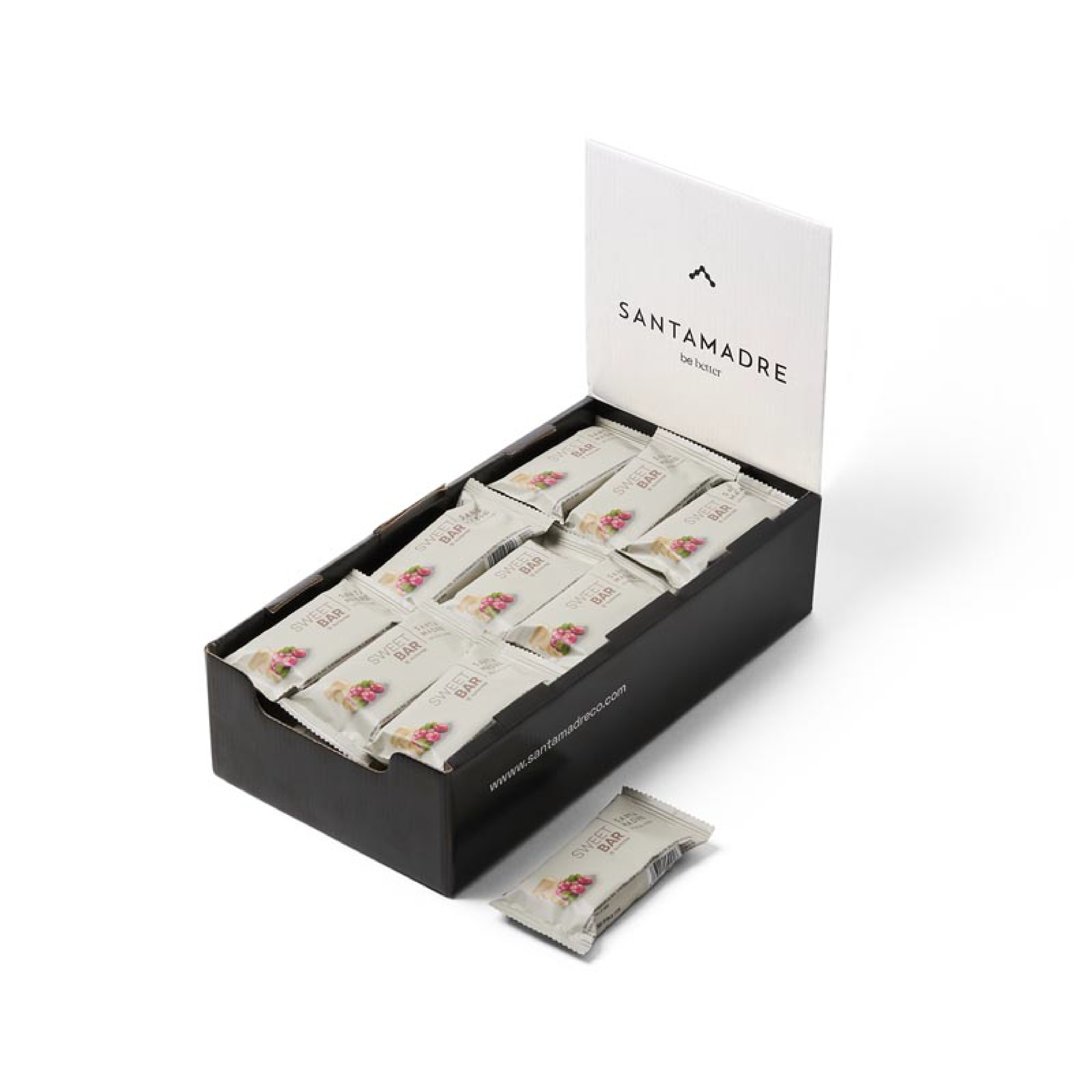 Santa Madre Box, Sweet Bar White Choco-Blueberry